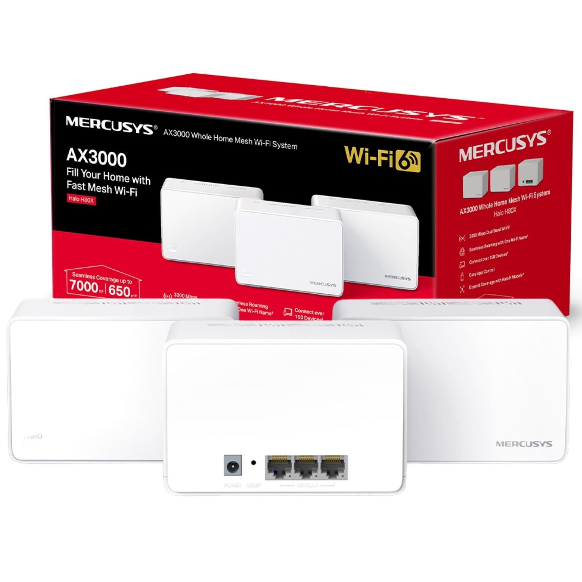 Mesh Mercusys H8X novo