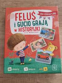 Feluś i Gucio grają w historyjki gra edukacyjna