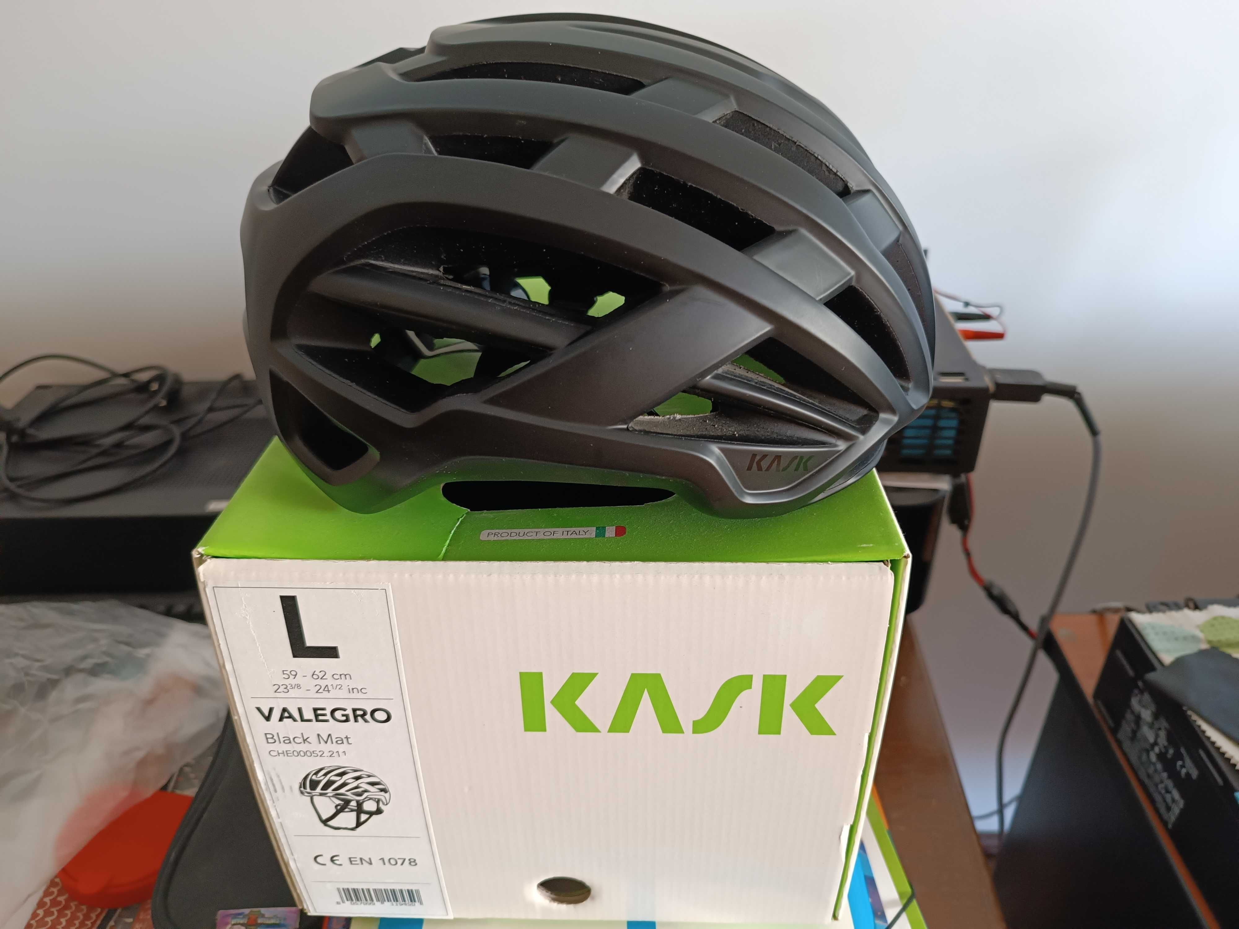 capacete KASK Valegro tamanho L