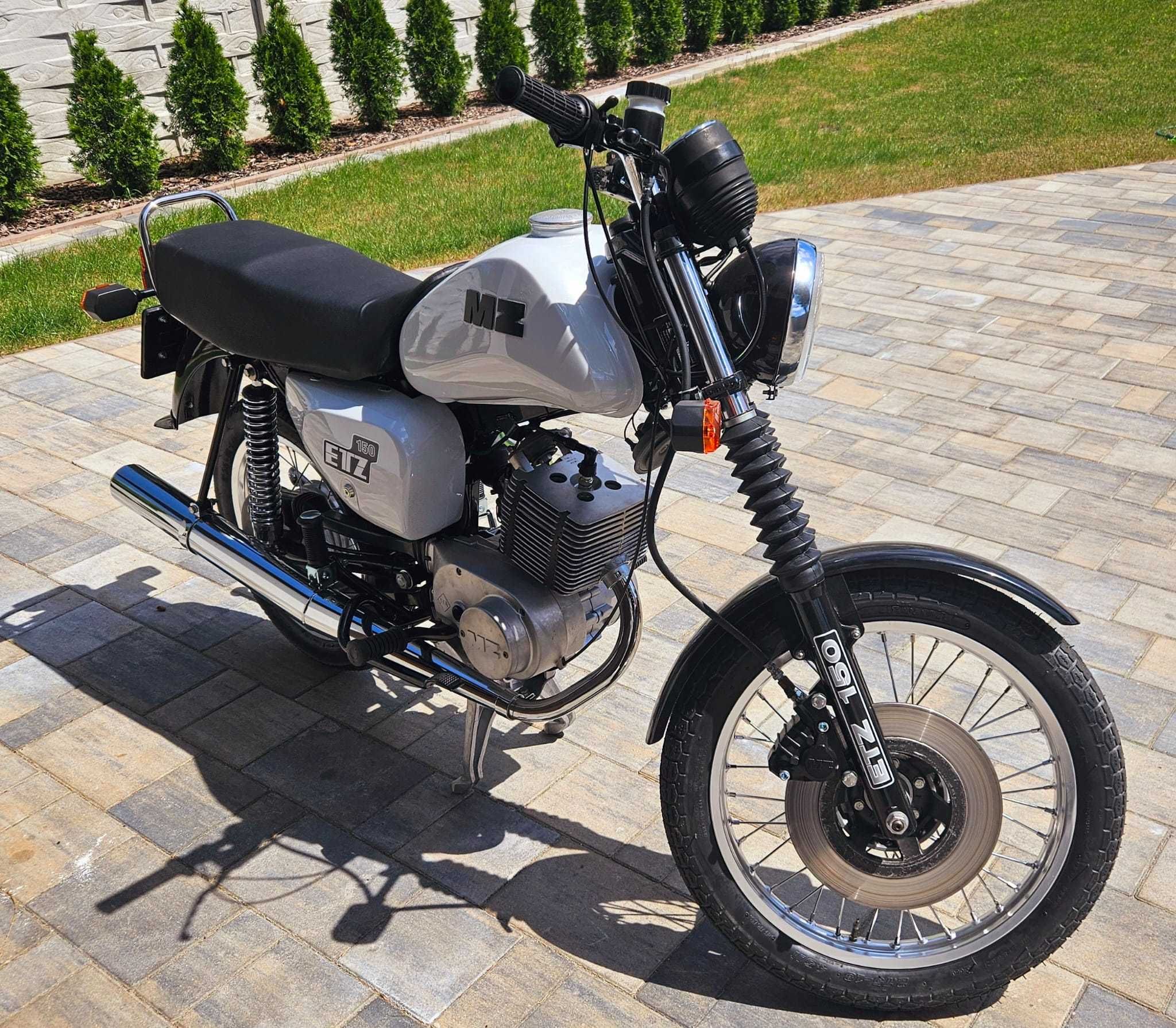 Motocykl MZ ETZ 150 jak nowy DDR po kapitalnej renowacji zarejestrowa