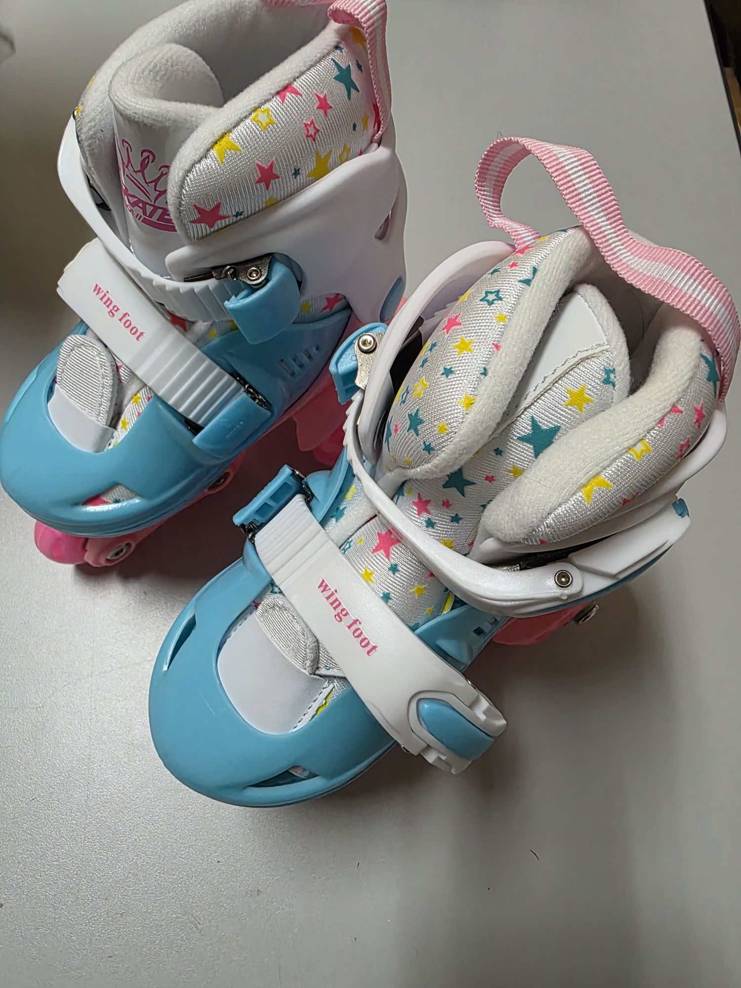 Patins Infantis 4 Rodas - Tamanho 27-30