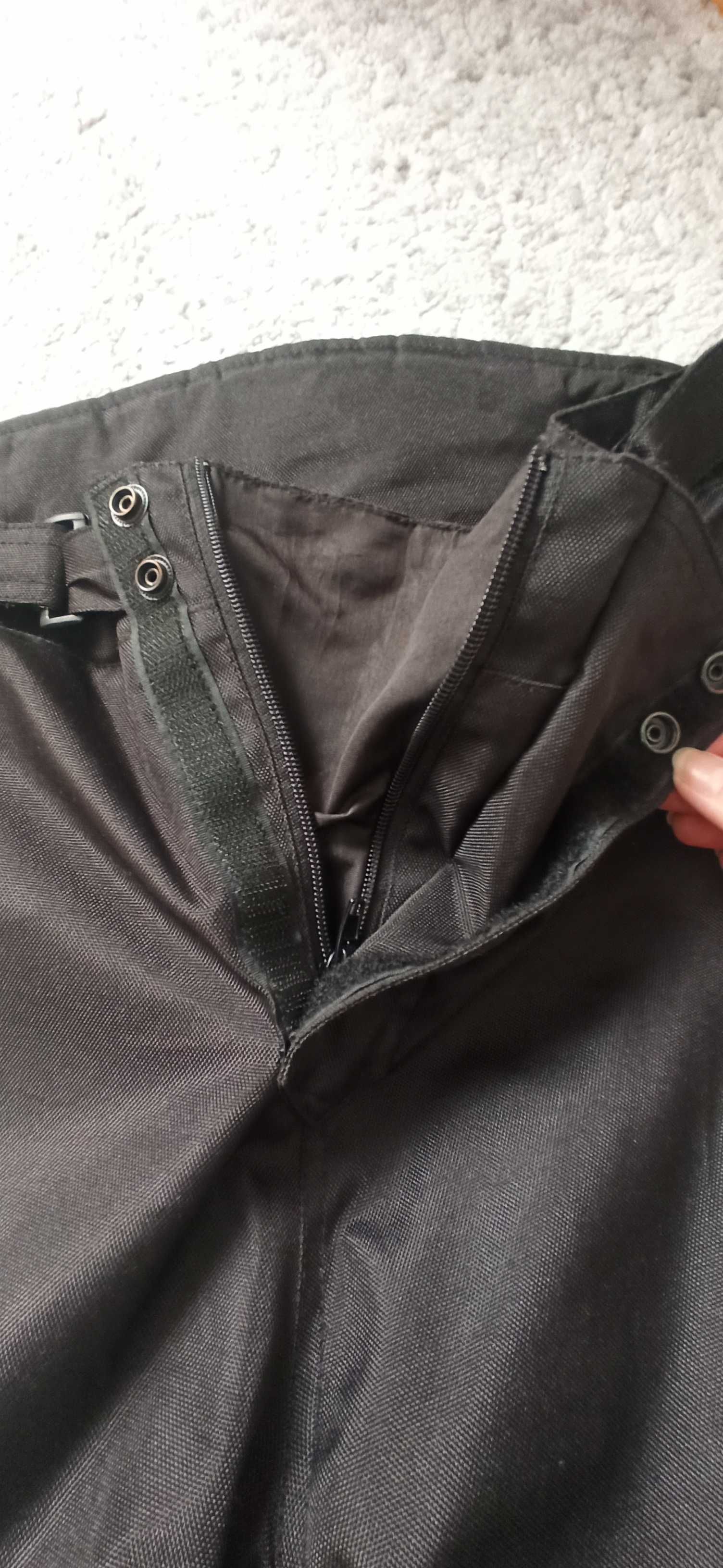 Tekstylne męskie spodnie motocyklowe 2xl ISPIDO CARBON
