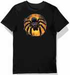 Koszulka męska czarna z motywem tarantuli w dżungli 3XL