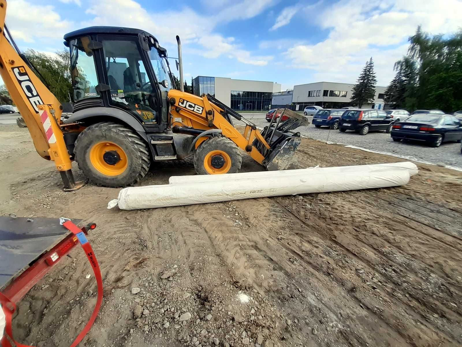 Geowłóknina drogowa 9 kN, włóknina, mata separacyjna 4m szerokości 4 m