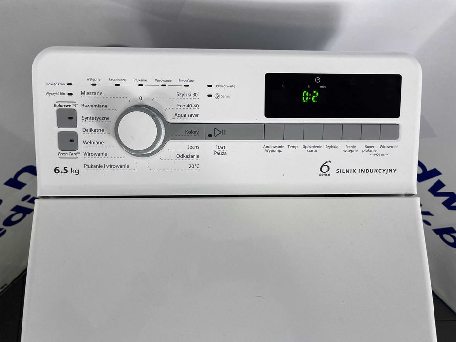 Pralka Whirpool Od Góry ładowana 6.5 kg/1200/A/Dostawa/Gwarancja