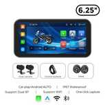 Nawigacja motocyklowa,rejestrator jazdy,android auto,cz.ciśnienia TPMS