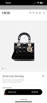 Lady Dior Bad сумка оригінал з Америки