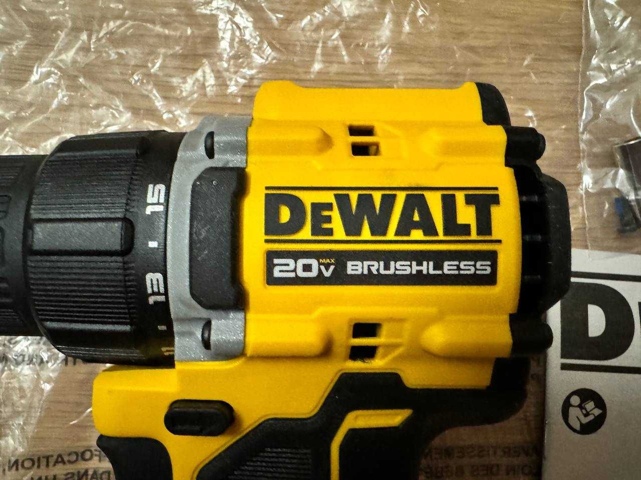 Новий Оригінальний безщітковий шуруповерт Dewalt DCD794 20В Atomic