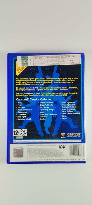 Capcom Classics Collection Vol 1 Playstation 2 PS2