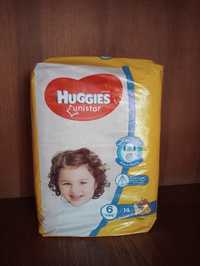 НОВІ памперси Huggies 6 (15-30) кг, 14 штук