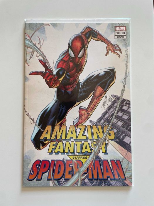 Spiderman Amazing Fantasy #1000 Campbell Variant