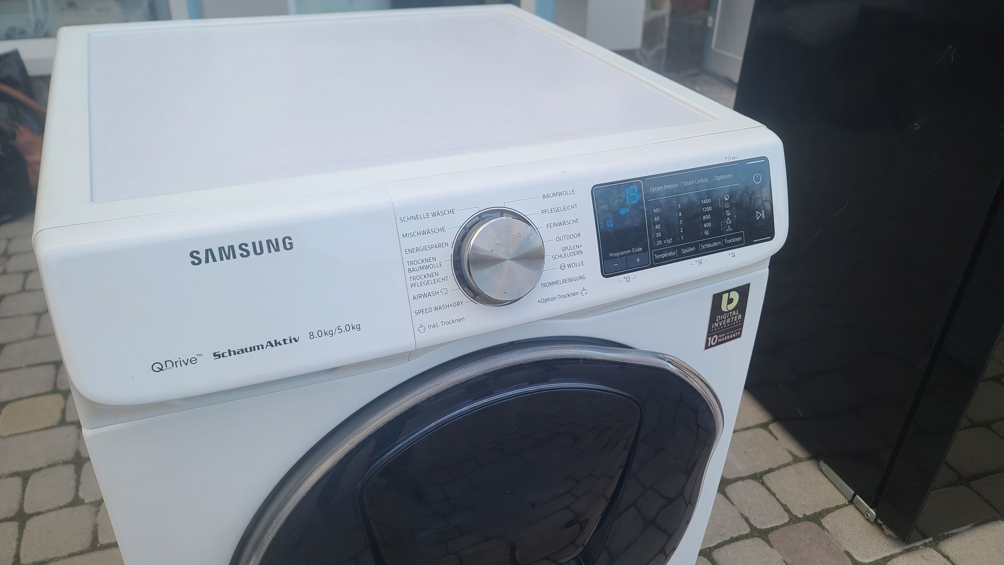 Пральна машина SAMSUNG QuickDrive™ 8/5 KG з Сушкою / WD81N642OOW