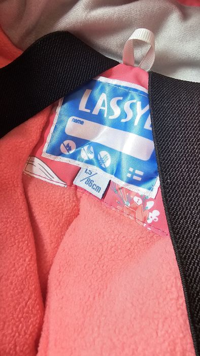 Зимовий комбінезон Lassye , теплий комбінезон , рожевий комбінезон