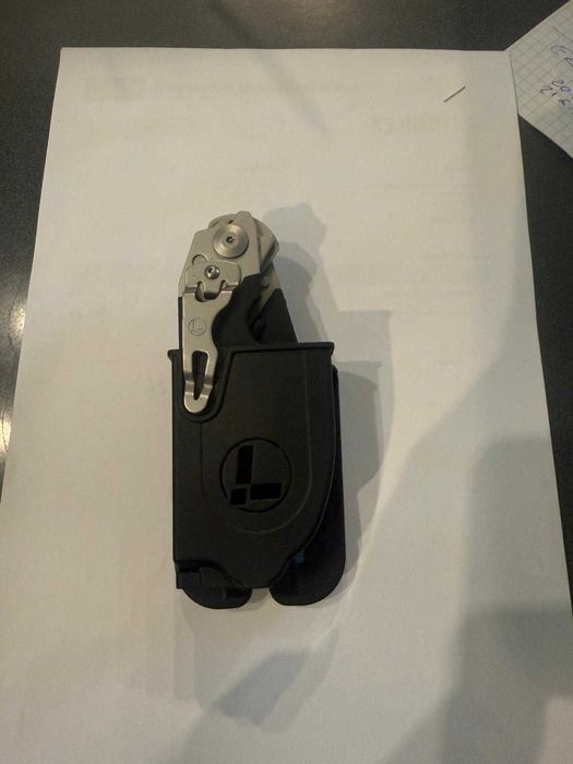 Multitool Leatherman Raptor Rescue Black z kaburą. Nożyczki ratownicze