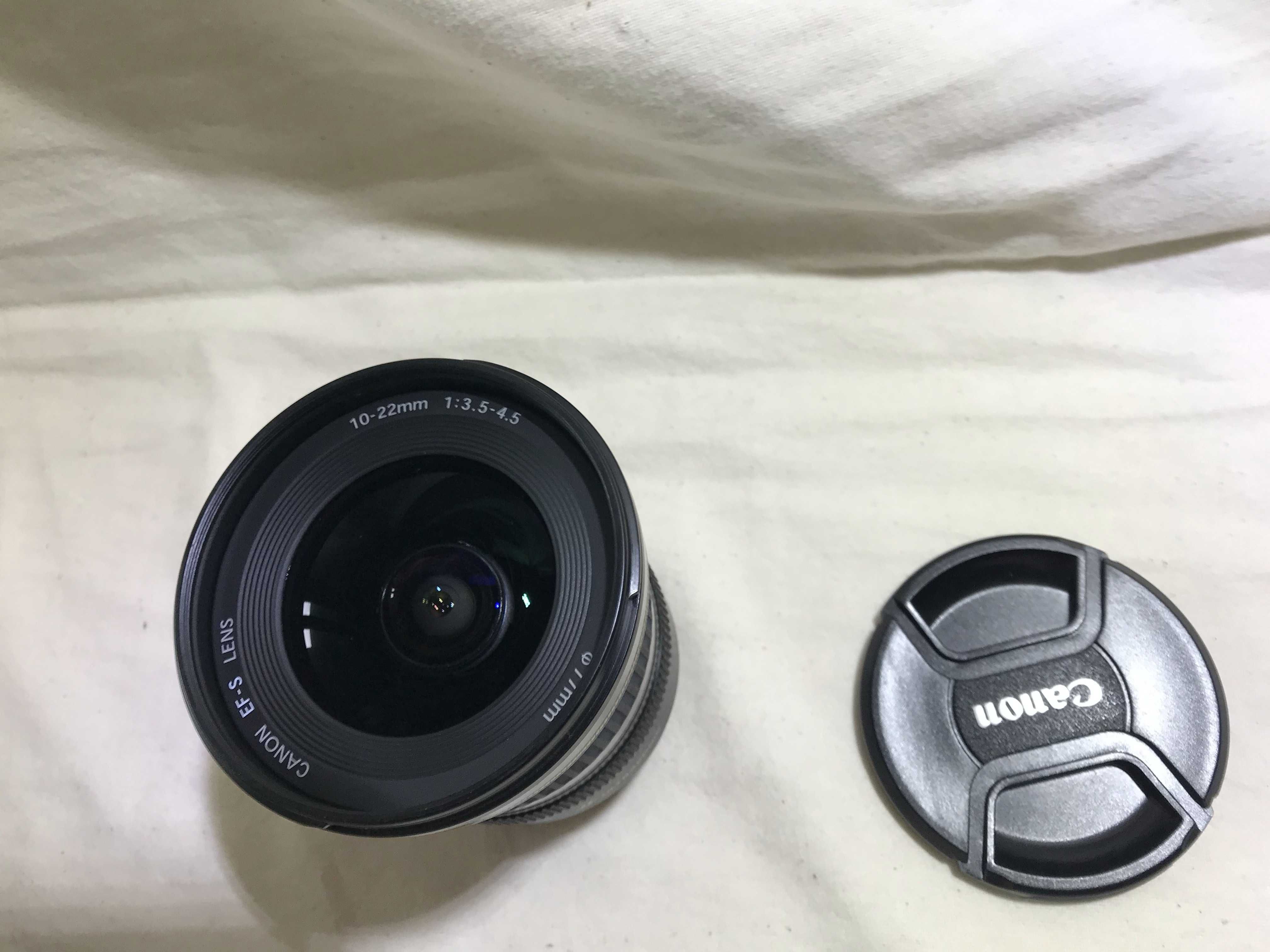 Objectiva/lente Canon Zoom EF-S 10-22mm 1:3.5-4.5 USM (299)