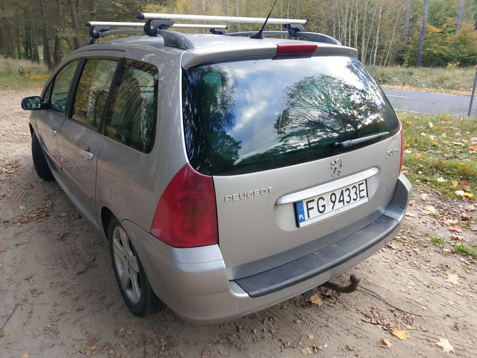 Cena do 31.10.Peugeot 307SW kombi 2.0HDI 107KM 2003r.Klima panorama au