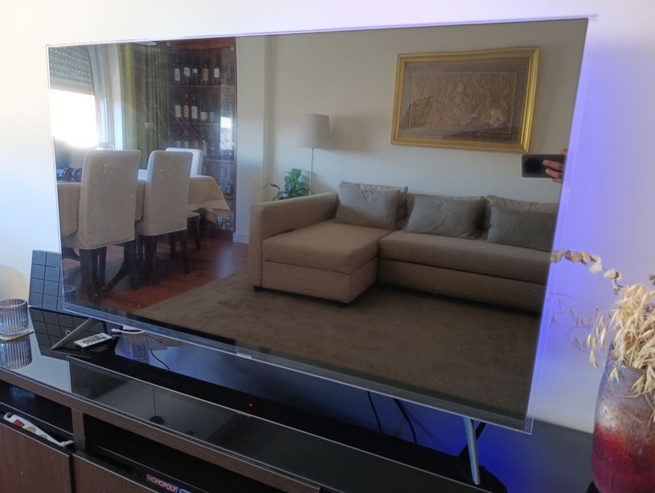 TV Samsung 55" AU7025 LED Smart TV 4K - Ecrã Danificado