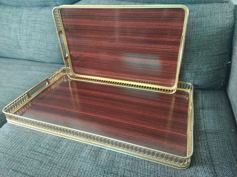 Tabuleiros madeira Vintage MB Italianos