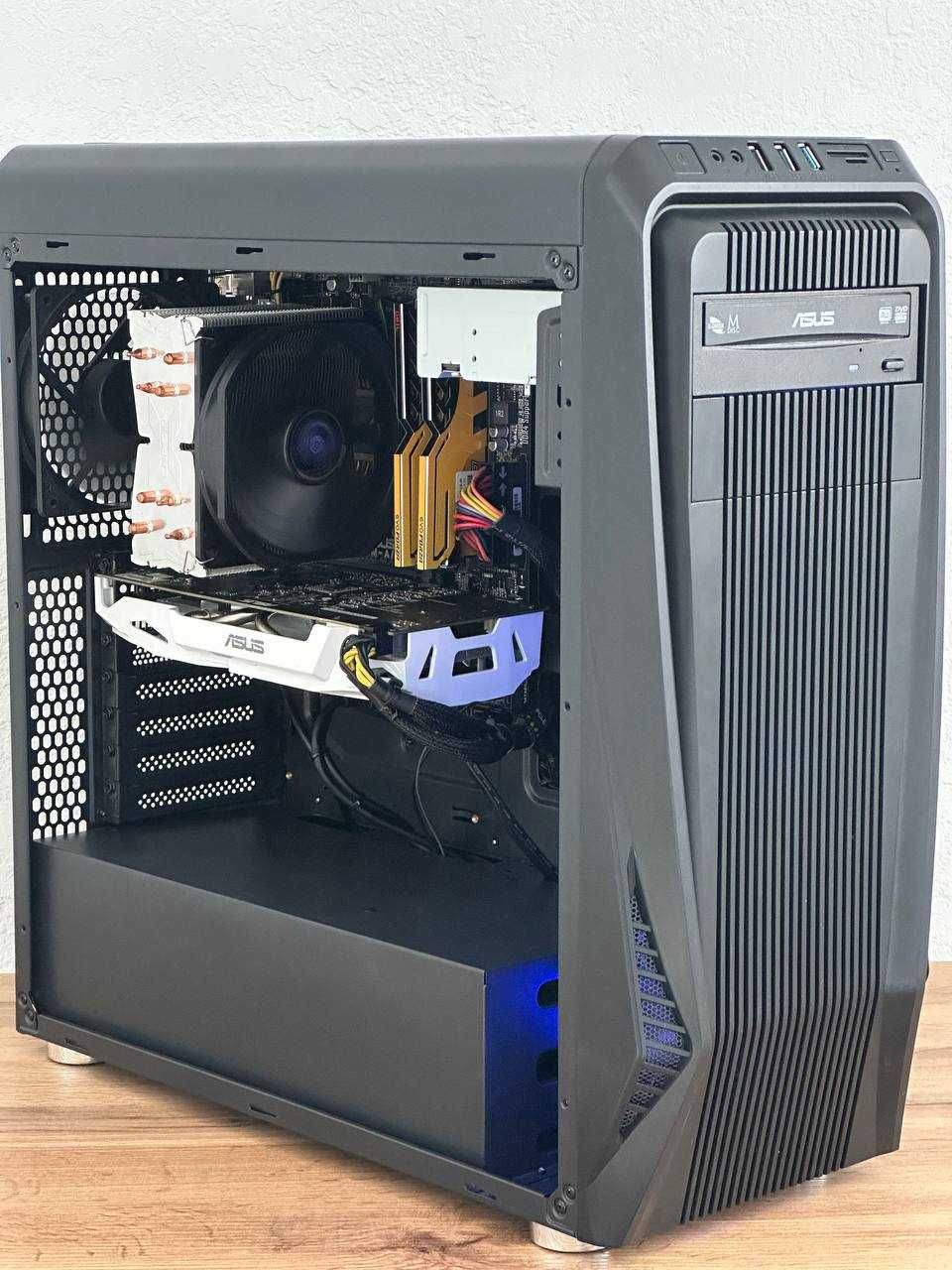 Ігровий комп'ютер/intel i7-7700/asus b150m/ssd 240gb/gtx 1060 6gb/600w