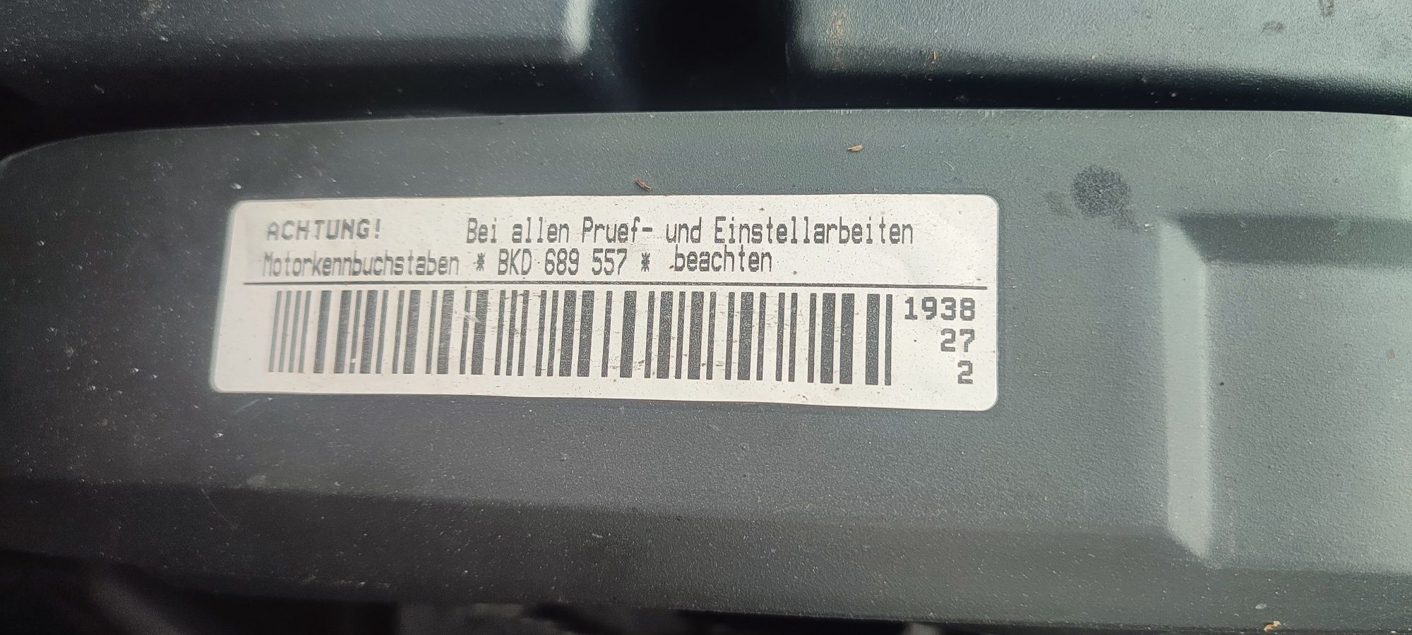 Silnik 2.0 tdi VW BKD idealny Mały Przebieg