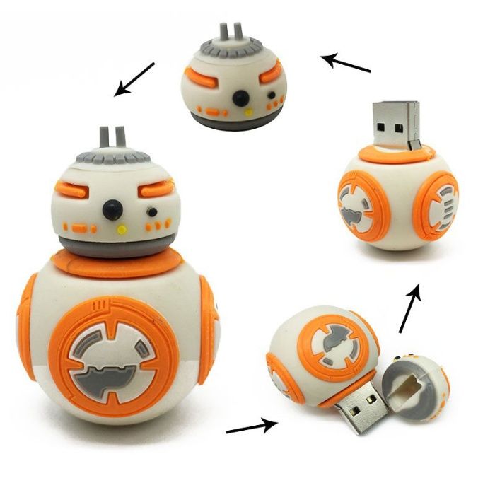 STAR WARS Bohaterowie Galaktyki strzegą Twych danych.Pendrive 16 GB