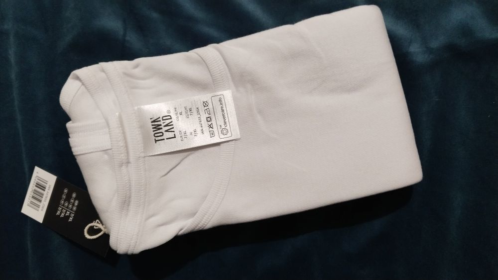 Майка мужская белая townland