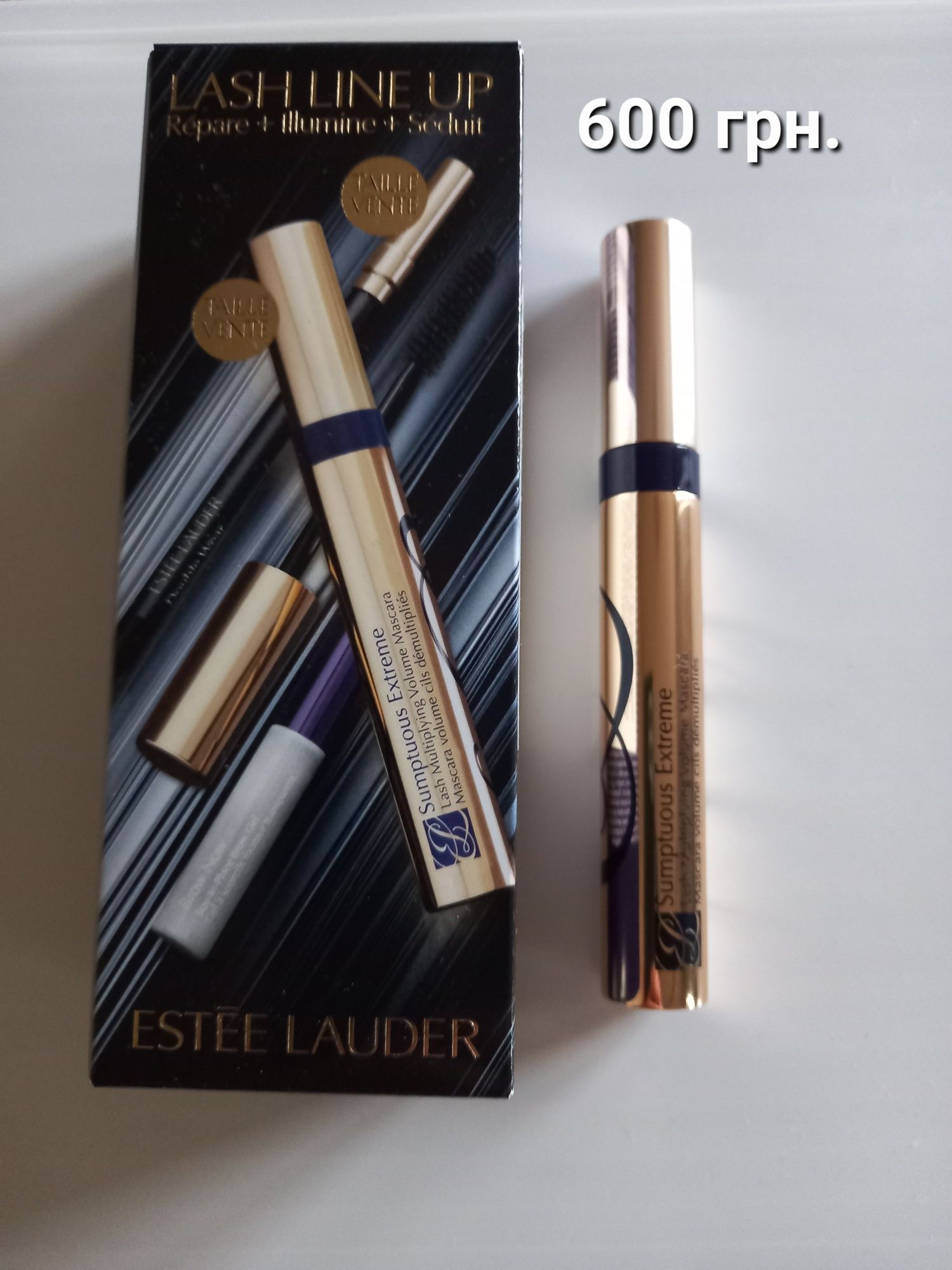 Estee lauder туш для вій//гель для брів//коректор