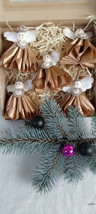 Ręcznie robione aniołki - idealne na prezent