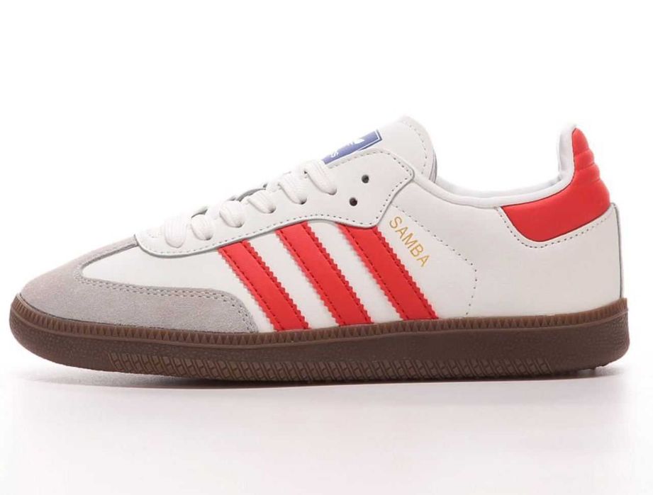 Женские кроссовки Adidas Samba OG Dark Brown Beige Gum JI0217 адидас