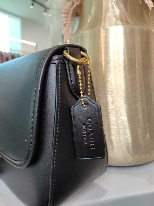 Сумка Coach Soft Tabby Shoulder Bag Black