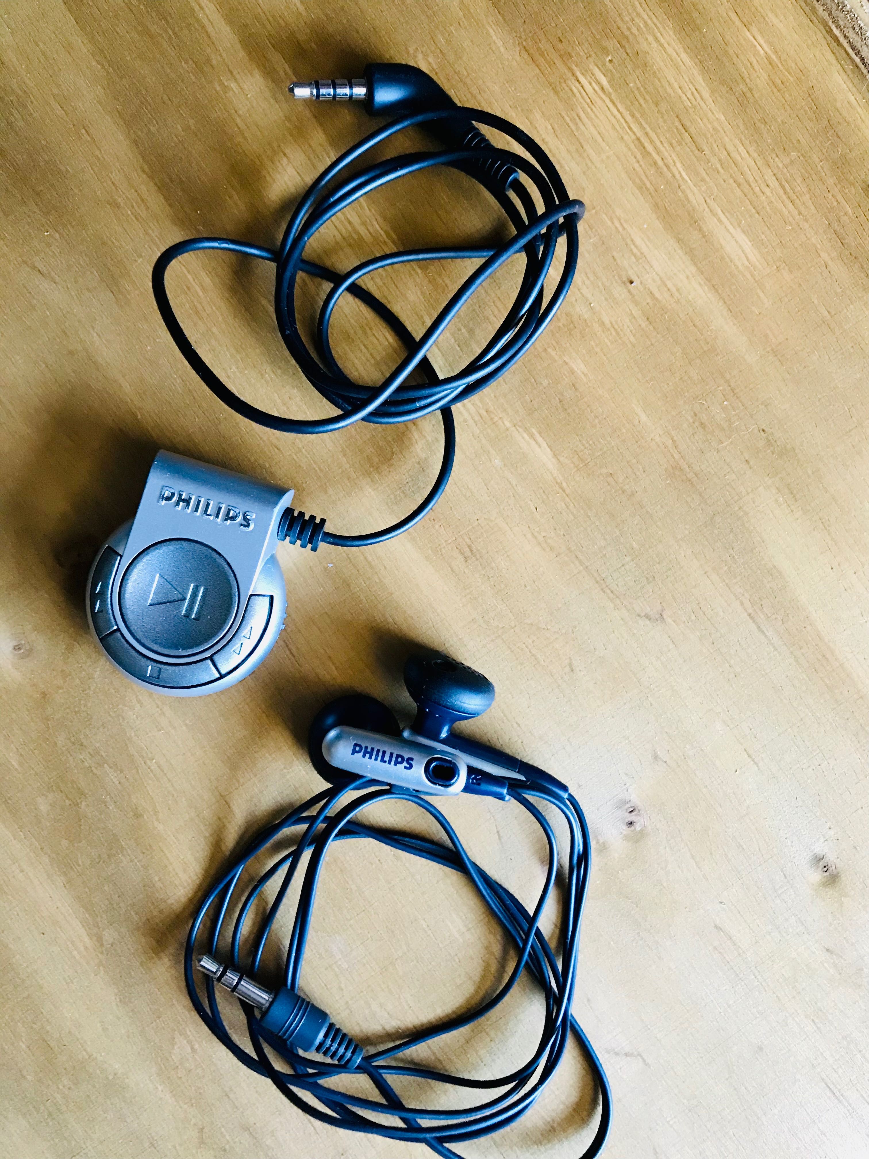 Pilot Philips do  odtwarzaczy MP3 Minidisc Walkman