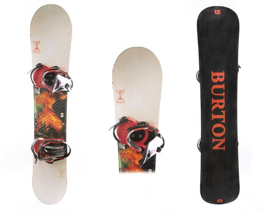 NartyRopczyce NR248 Deska 152 BURTON PROGRESSION D30B Stan DST Serwis