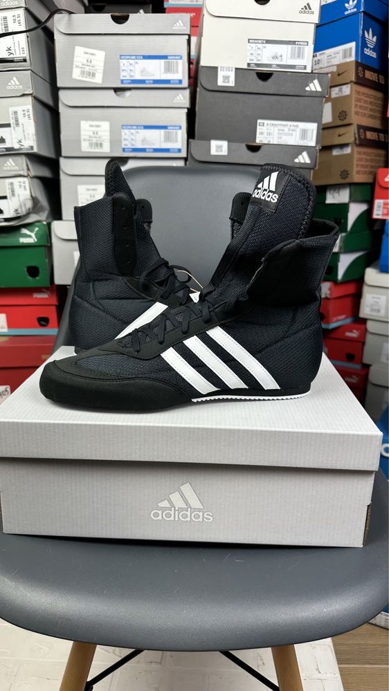 Боксерки Adidas Box Hog 2.0 новые борцовки оригинал мужские