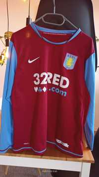 Aston Villa 2007/08 Home Long Sleeve S Nike