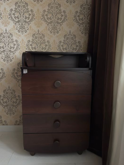 Комод-пеленатор в дитячу спальню з ДСП Верес 600 горіх