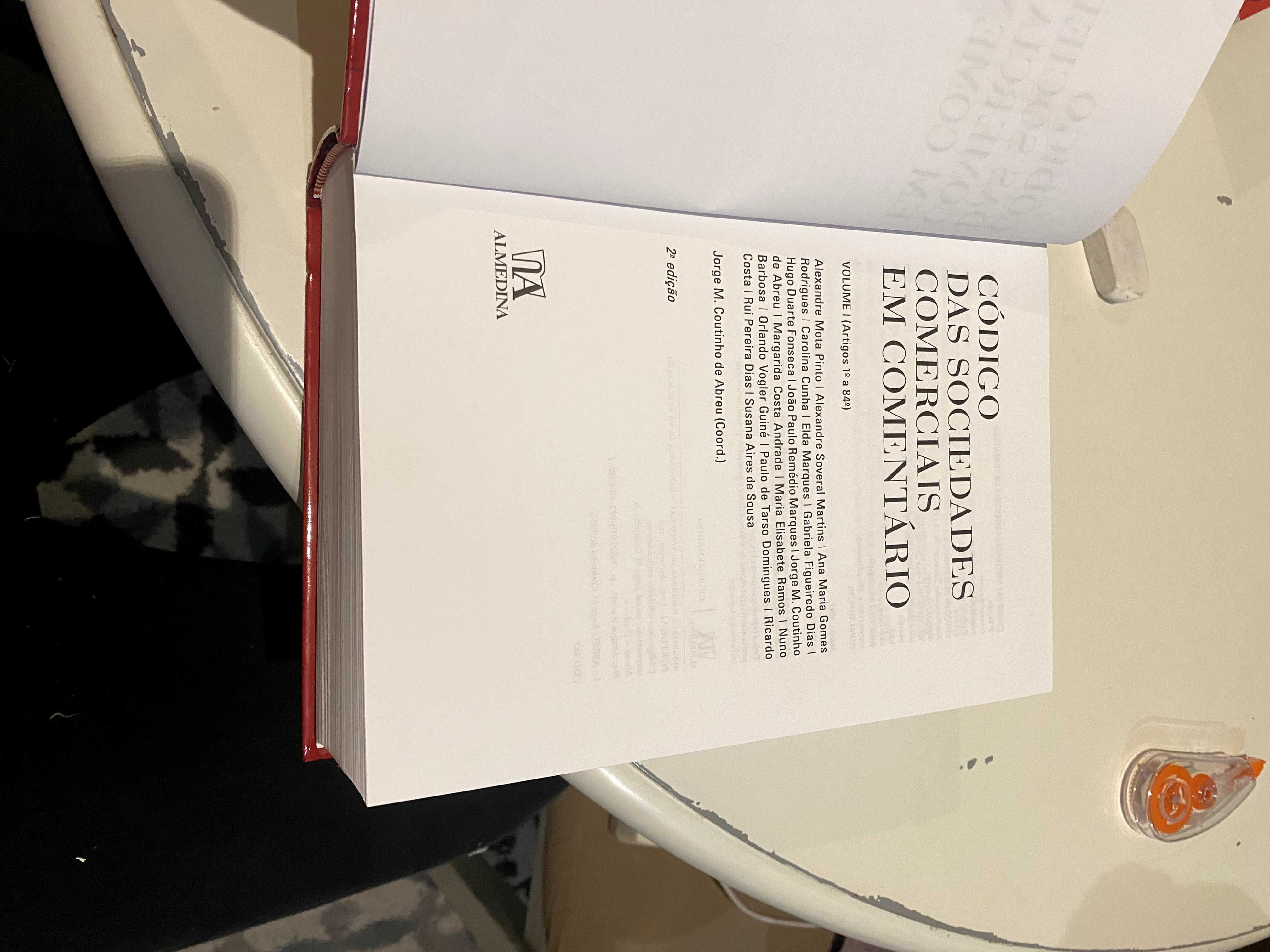 Código das Sociedades Comerciais - Comentário Volume I- 2ªedição