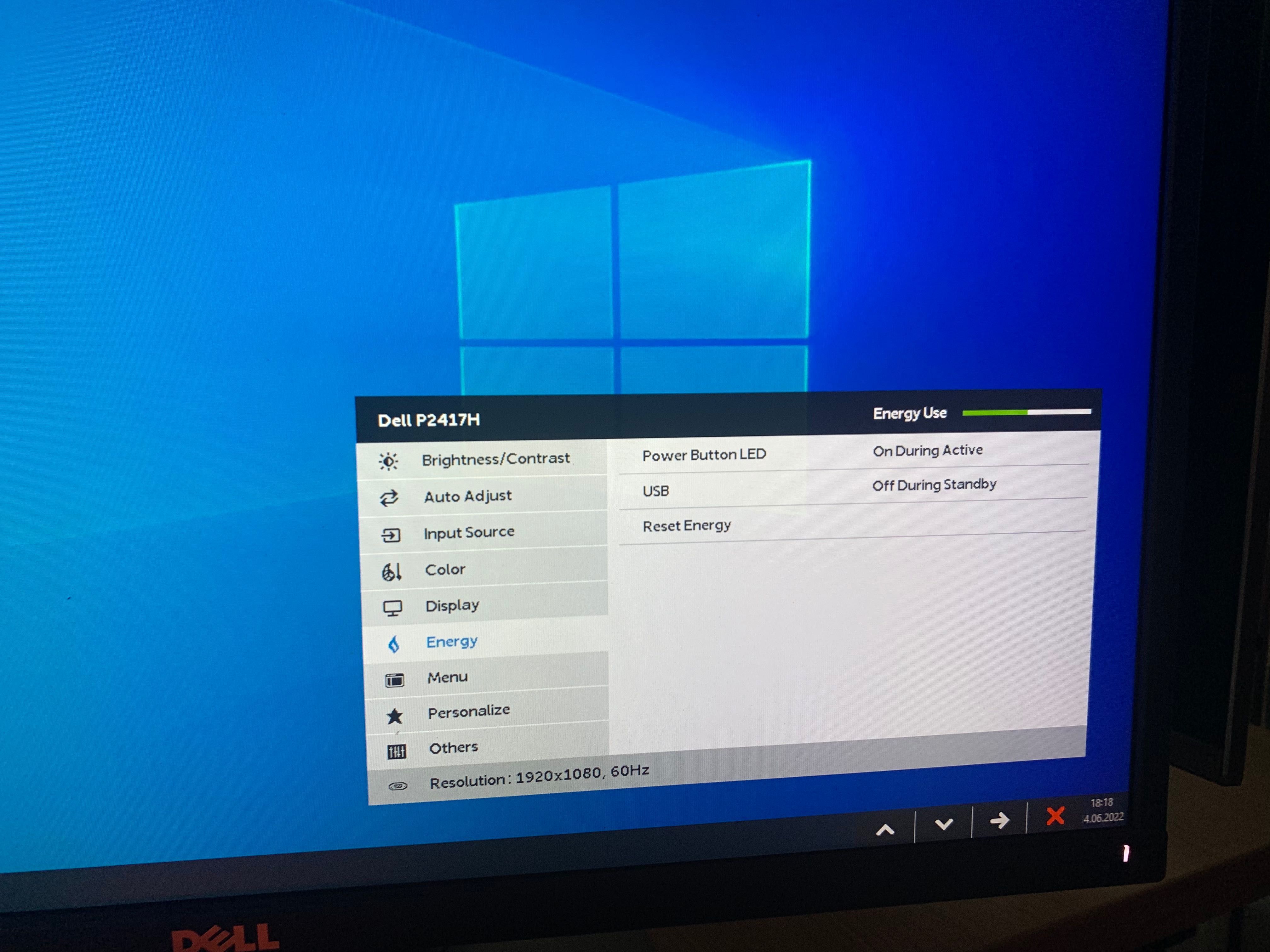 Monitor LCD 24" DELL P2417H FullHD HDMI