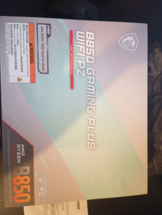 Motherboard ATX MSI B850 Gaming Plus WiFi — Nova, Selada, com Garantia