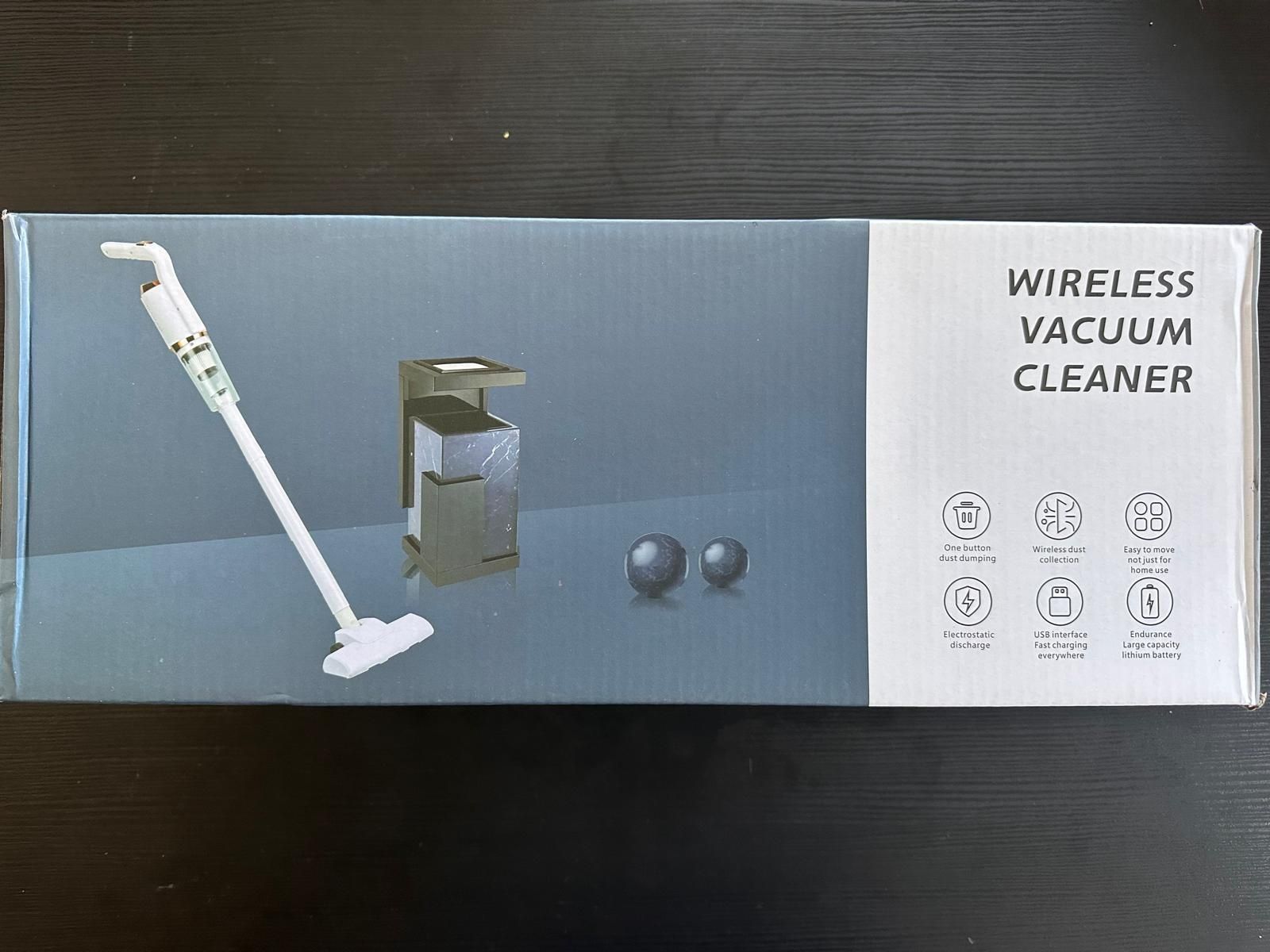 Aspirador wireless recarregável