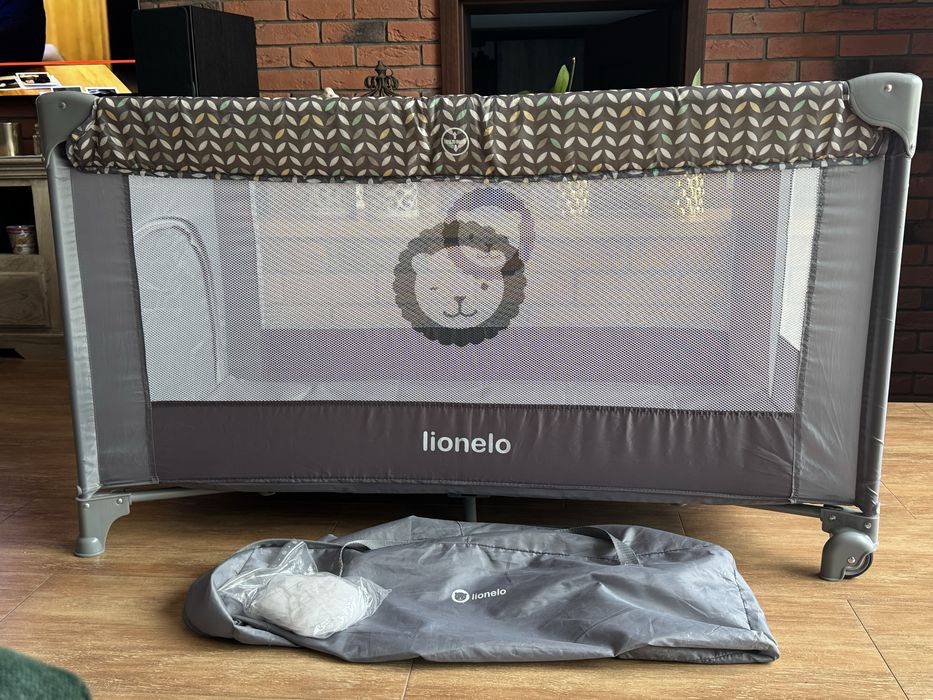 Łóżeczko turystyczne LIONELO STEFI GREY