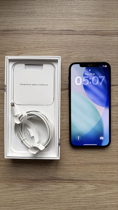 iPhone 12 128 GB Czarny | (81% Bateria) | stan BDB