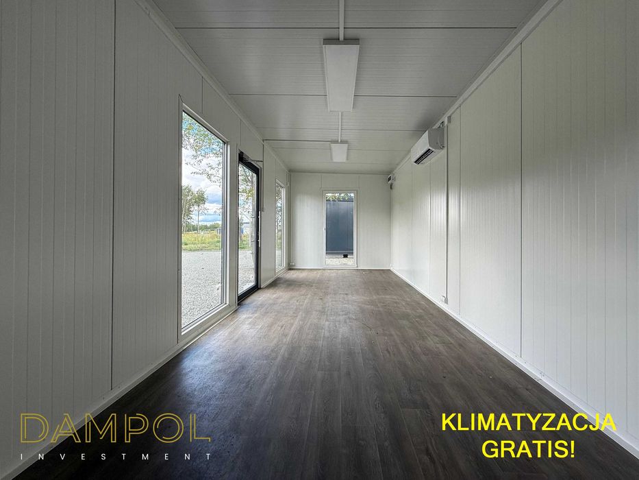 Od ręki Pawilon biały 600x300, kiosk, handlowy, klimatyzacja gratis!