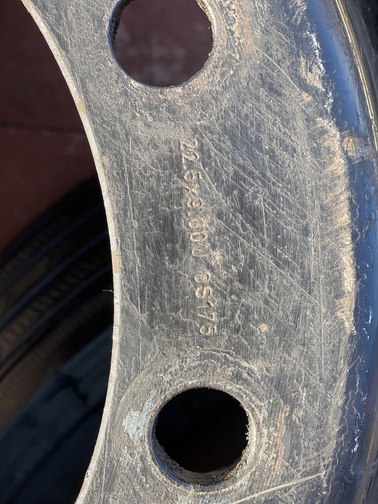 Колеса R22,5x9.00 MAN Volvo Scania Renault Daf