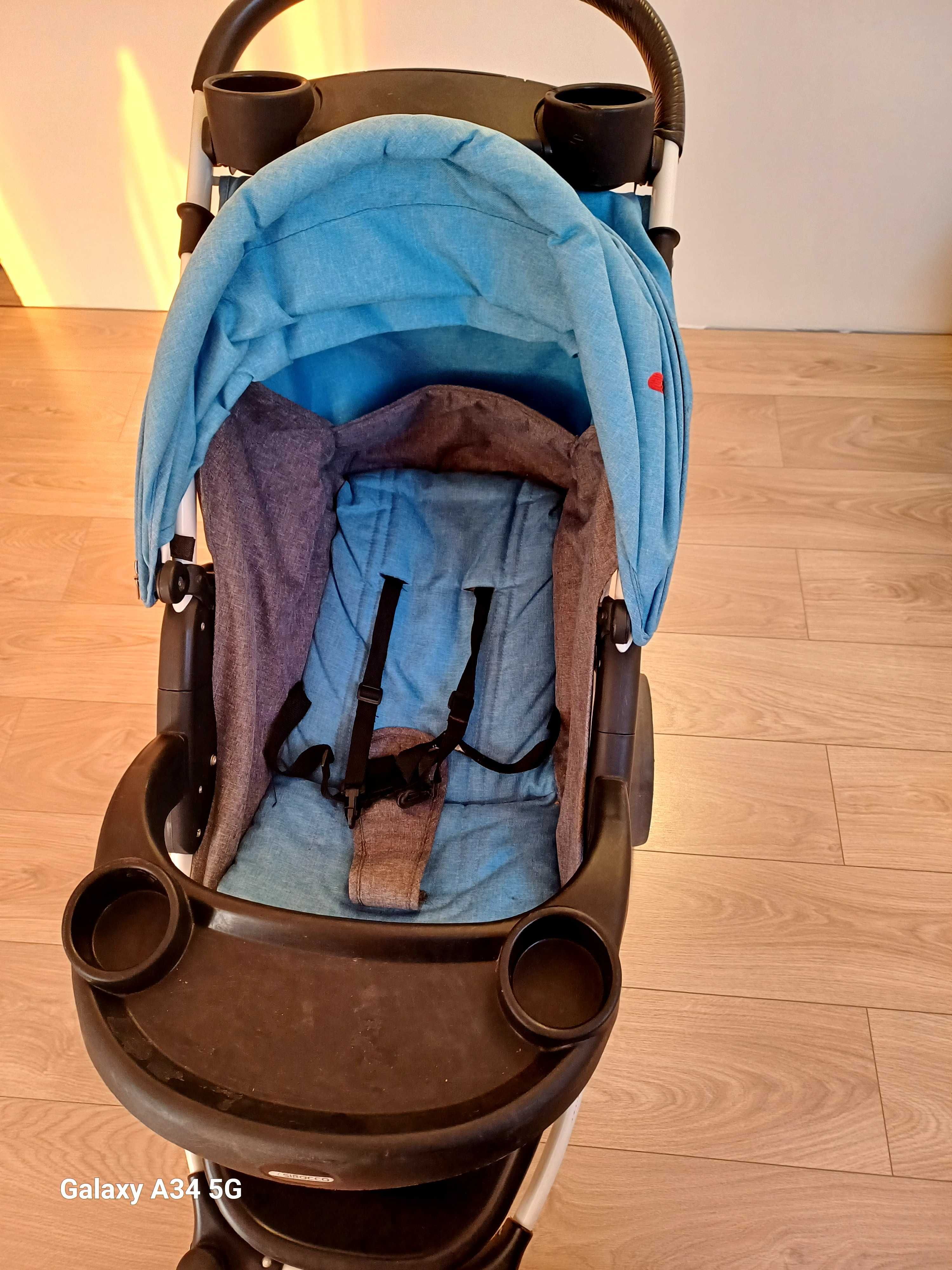 Spacerówka SUN BABY Sirocco QUATTRO PREMIUM Blue