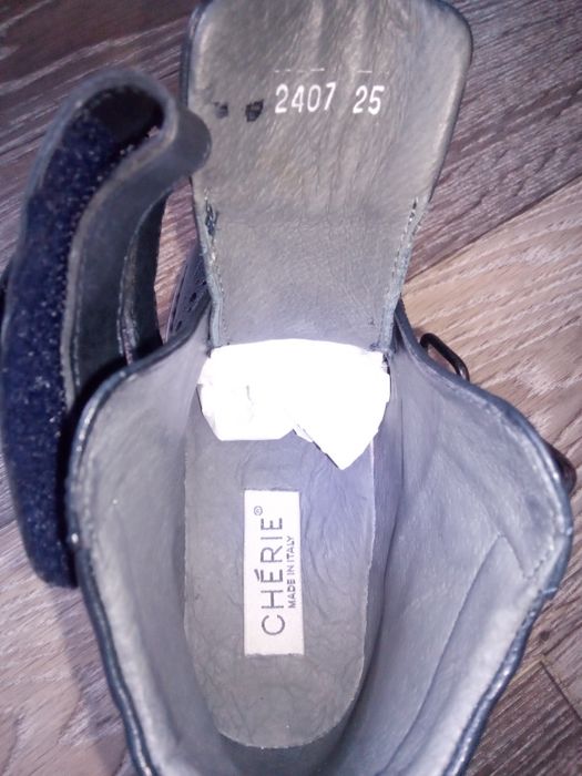 Новые ботинки сапожки Cherie 25