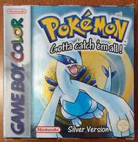 Pokémon Silver / Prateado (Game Boy Color, GBC) PAL