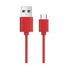 Kabel USB-USB - C przewód do ładowania czerwony  1m