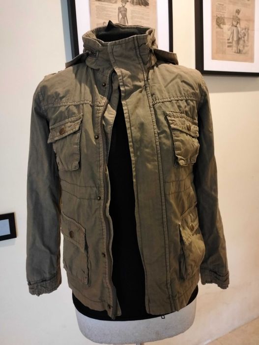 Kurtka parka firmy H&M dla dziewczynki rozmiar 146 cm