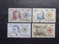 Znaczki pocztowe, Polska, 1981 r., 200 lat teatru w Krakowie