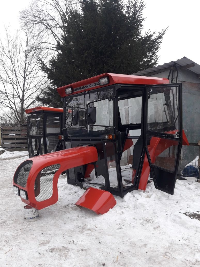 Kabina Kabiny Ursus C-330 C-360 Mf Bizon T-25 Mtz ciągnik traktor